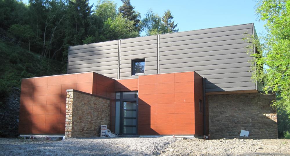 Construction maison architecte VIELSALM