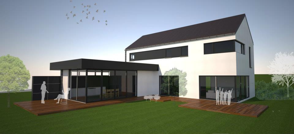 Construction maison architecte GORONNE